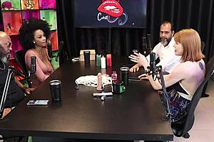 Ready for Reh Queen's tantric massage in sheer red?