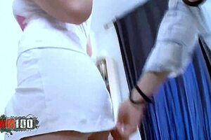 Spanish Stallion Pounds Czech MILF Carmen Blond Hard