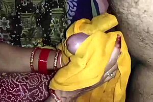 babysitter janvibhabhi delivers insane close-up blowjob to husband in steamy homemade scene