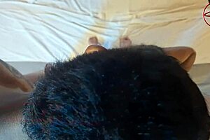 Girlfriend Shared for Cumshot Double Penetration by Follower and Boyfriend in MMF Swingers Bareback POV