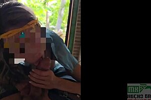 young arab princess cosplay pov roof cumshot