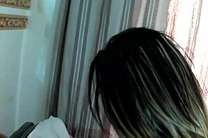 Evy Kethlyn begs young stud's hard cock now?