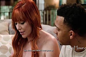 Busty ginger milf fucks me cuz i know her fav color daddy doesnt