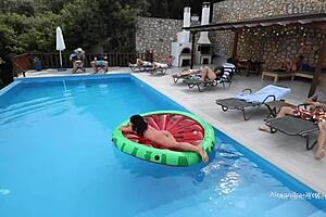 Public Hotel Pool Fucking