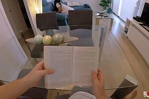 stepmom stuck on couch stepson fucks her ass creampie anal cum inside juicy pussy taboo