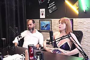 Ready for Reh Queen's tantric massage in sheer red?