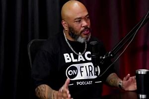 Wedding official interview escalates to desk pounding