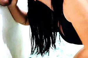 Halloween Oil Tits White Stepdaughter Sucks Black Monster Cock