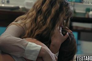 uhh big tits bi milf... convinced my curvy gf for bbc threesome fun!!