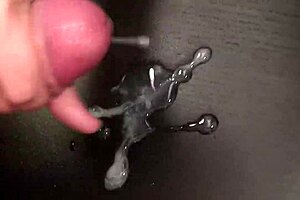 Britney gulps massive cum load from shaved slut?