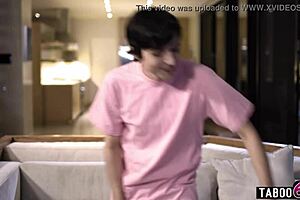 Stepmom Pristine Edge craves stepson's tongue all night in hot taboo lickfest