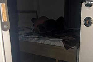 real homemade couple kisses passionately during missionary pussy fucking