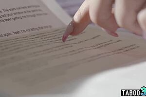 Blindfolded Big Boobed Milf Housewife Rebel Lynn Deepthroats Husband's Monster Cock Taboo Roleplay