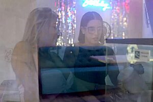 hotel waiter bangs latina client and stepmom in rough threesome fuckfest