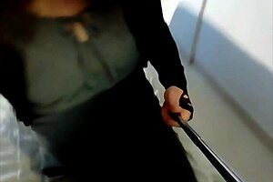 Husband In Drag Wife Aroused Double Dildo Fuck