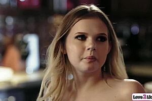 stepmom licks and fingers stepdaughters till they squirt hard