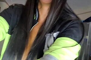 Why's this busty slutty stepmom fingering her juicy pussy with a new dildo till she squirts?