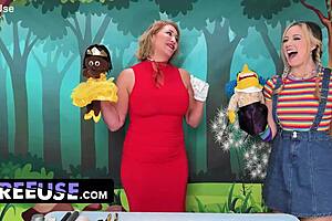 handyman tommy teaches milf ryan kitchen fingering fucking and cum swapping