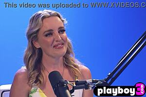 Beautiful naked blonde milf fingers pussy in hot solo tease