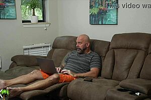 ghostface halloween handjob gets super sloppy in part one of three homemade fun