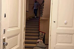 Busty Blonde Housewife Craves Old Neighbor's Monster Cock Deep Inside