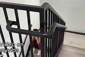 Sad stepmom spots stranger, seduces him for hot ride and cumshot