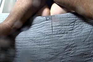 friend's balcony blowjob turns into my hard pussy pounding