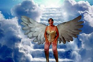 granny carmen angel deepthroats cock like heavenly pro