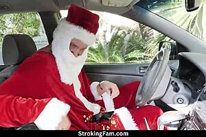 Charlotte Sins hosts wild Christmas family orgy with Rion King Quinton James