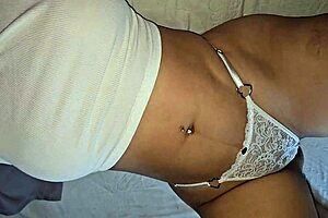 man, this mature latina fingers herself hard then takes oral deep