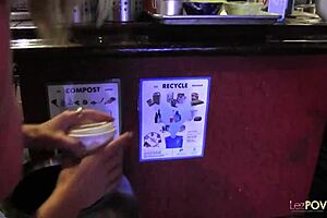 Blonde milf lesbian toy fuck each other to gushing orgasms