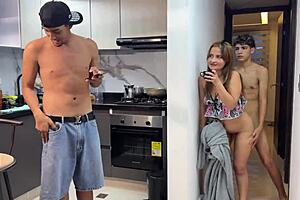 StepSon Shares Bed with Stepmom Fulfilling Taboo Fantasy Undetected