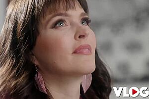 Krissy lynn horny milf seduces rides massive cock wet pussy