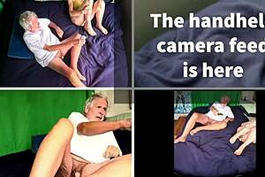 European Cougar Wife Sucks and Fucks Husband's Cock Before Waterfall Ride