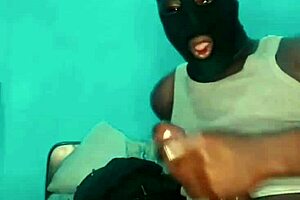 bbc makes young black teen stroke huge cock to wild orgasm?