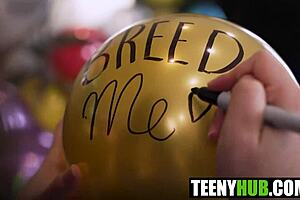 Elise London, breed my petite milf ass at this hardcore party bash?