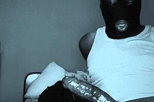 bbc makes young black teen stroke huge cock to wild orgasm?