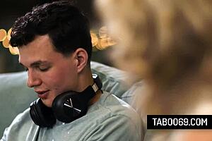 hey, busty rachael cavalli caught stepson stroking and jumped on it