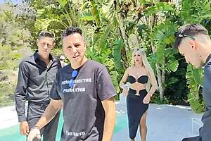 Behind the scenes chatting about our couple swap with friends part one