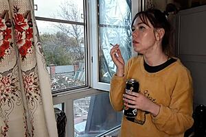 stepsis lights up a cigarette and teases with her mature asian fetish vibes... what's she craving next?