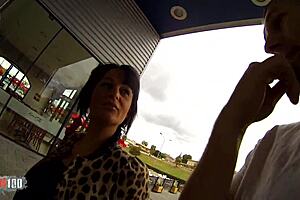 Margaux Lenoir's massive tits bounce as she fucks hard, squirts wild and takes cash 😍💦🔥