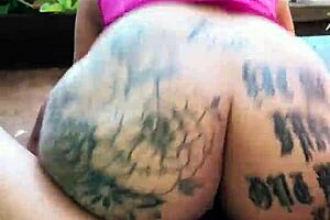 morena rabuda in little dress fucks hard on the balcony