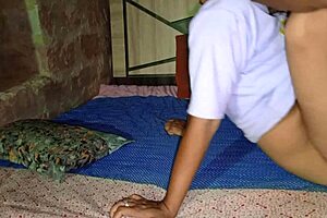 bhabhi gets taken hard at night in house with hindi audio and step sister action