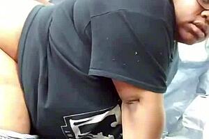 Nerdy Ebony's Rapturous Public Ass Pounding