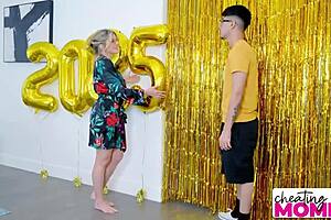 Cory Chase Begs for Cock to Pound Wet Pussy at Gloryhole and Fill with Hot Cum