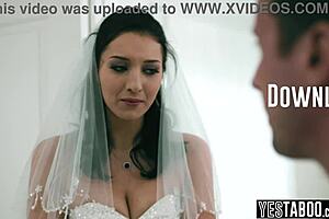 petite bride's big ass milf rides ex's monster cock pre-wedding