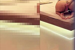 i spy horny stepmom masturbate on her back without her knowing