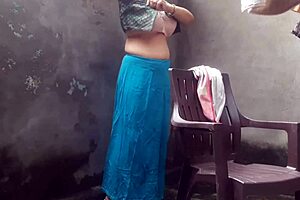 hey wife chilling with a bath right in the outdoor yard spot