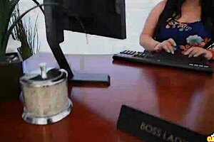 maggie green grabs angelina castro's huge toy for some fun first