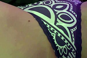 Panties at the disco? Watch this wet big ass model tease!